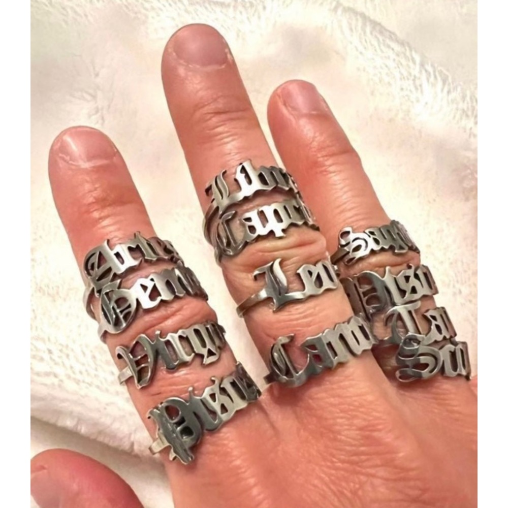 Astrology Ring - Cancer - Picture 2 of 11